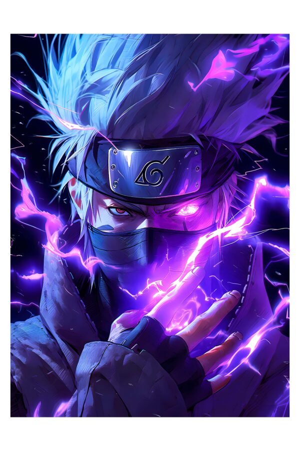 Kakashi Hatake: Lightning – foto uz alumīnija