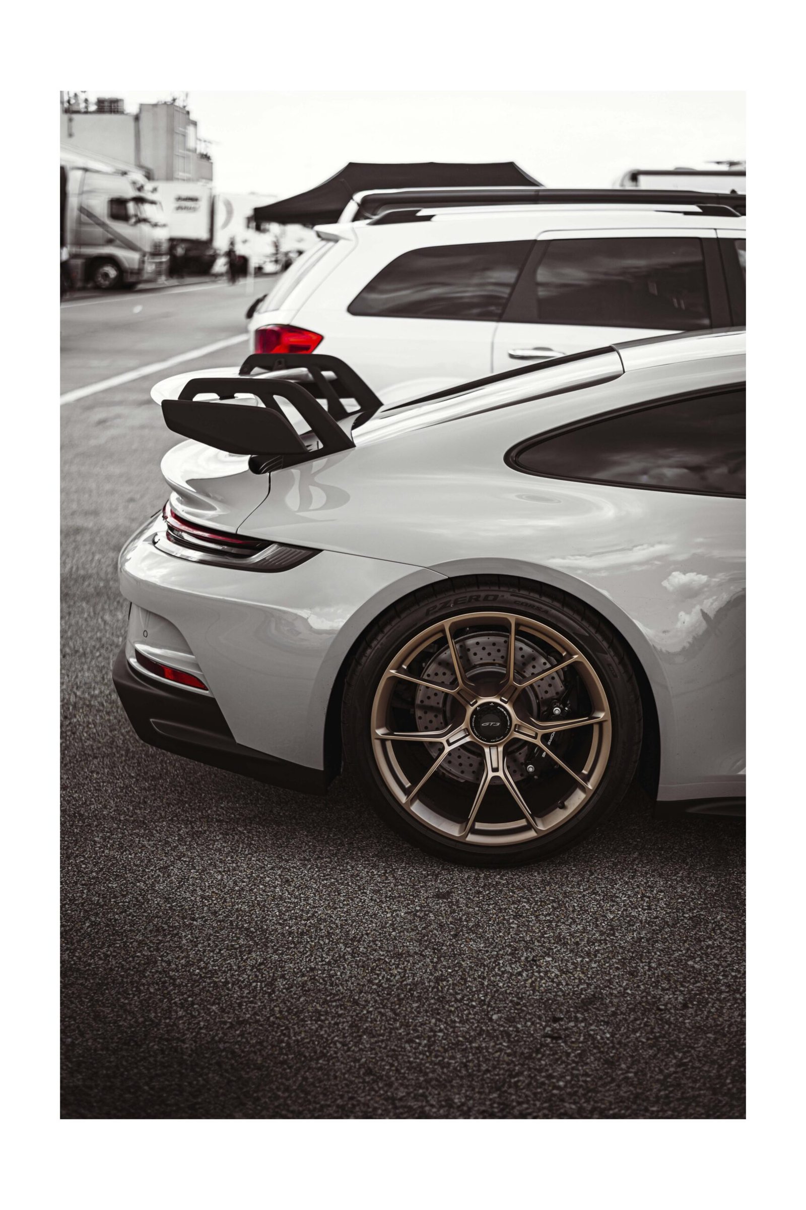 Porsche GT3 – foto uz alumīnija